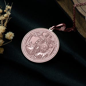 Handmade Freyja Necklace  – Brísingamen Amulet, Norse Mythology Jewelry, Viking Goddess of Love & War Pendant, Nordic Pagan Talisman, Freyja Necklace – Norse Goddess of Love & War Pendant, Seiðr Magic Amulet, Fólkvangr Spirit Charm, Divine Feminine Viking Jewelry