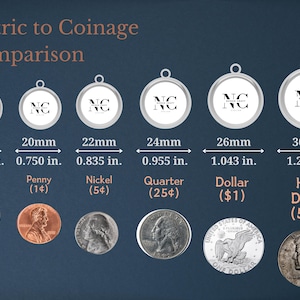 a bunch of coins that are next to each other