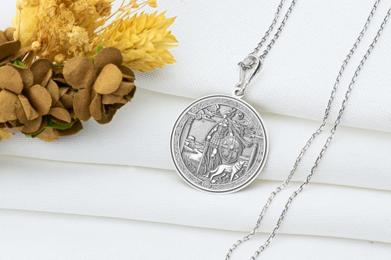 Handmade Freyja Necklace  – Brísingamen Amulet, Norse Mythology Jewelry, Viking Goddess of Love & War Pendant, Nordic Pagan Talisman, Freyja Necklace – Norse Goddess of Love & War Pendant, Seiðr Magic Amulet, Fólkvangr Spirit Charm, Divine Feminine Viking Jewelry