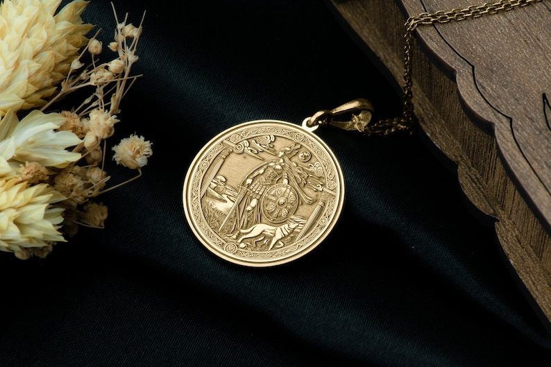 Handmade Freyja Necklace  – Brísingamen Amulet, Norse Mythology Jewelry, Viking Goddess of Love & War Pendant, Nordic Pagan Talisman, Freyja Necklace – Norse Goddess of Love & War Pendant, Seiðr Magic Amulet, Fólkvangr Spirit Charm, Divine Feminine Viking Jewelry