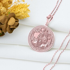 Handmade Freyja Necklace  – Brísingamen Amulet, Norse Mythology Jewelry, Viking Goddess of Love & War Pendant, Nordic Pagan Talisman, Freyja Necklace – Norse Goddess of Love & War Pendant, Seiðr Magic Amulet, Fólkvangr Spirit Charm, Divine Feminine Viking Jewelry