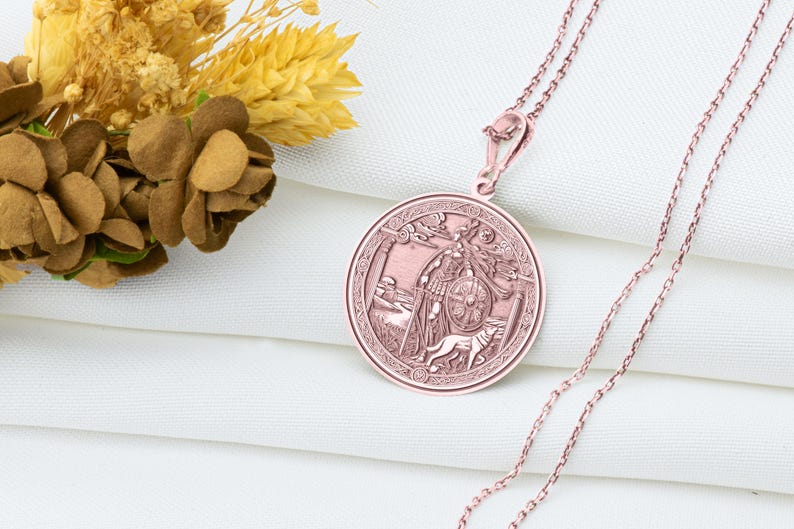 Handmade Freyja Necklace  – Brísingamen Amulet, Norse Mythology Jewelry, Viking Goddess of Love & War Pendant, Nordic Pagan Talisman, Freyja Necklace – Norse Goddess of Love & War Pendant, Seiðr Magic Amulet, Fólkvangr Spirit Charm, Divine Feminine Viking Jewelry