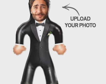 Personalized Groom Blow Up Dolls Unique Wedding Gifts Bachelorette Party Decor