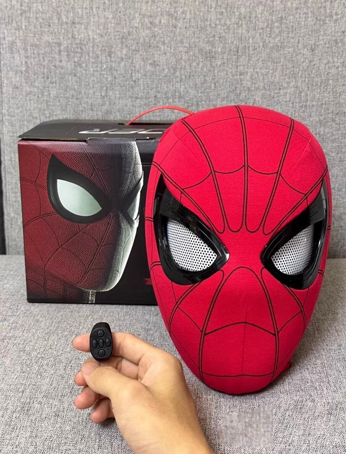 LIPUDAPP Incroyable Masque Spiderman Adultes Couvre-Chef