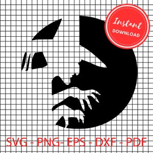 Puede incluir: Silueta en blanco y negro de dos caras, una mirando hacia la izquierda y la otra hacia la derecha, formando una forma de corazón. La imagen está sobre un fondo de cuadrícula blanca con el texto "Descarga instantánea" en un círculo rojo.