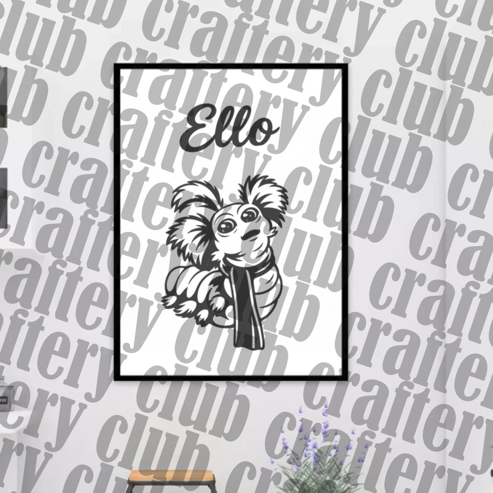 Ello Worm Svg Png Labyrinth Movie Cricut Clipart - Etsy