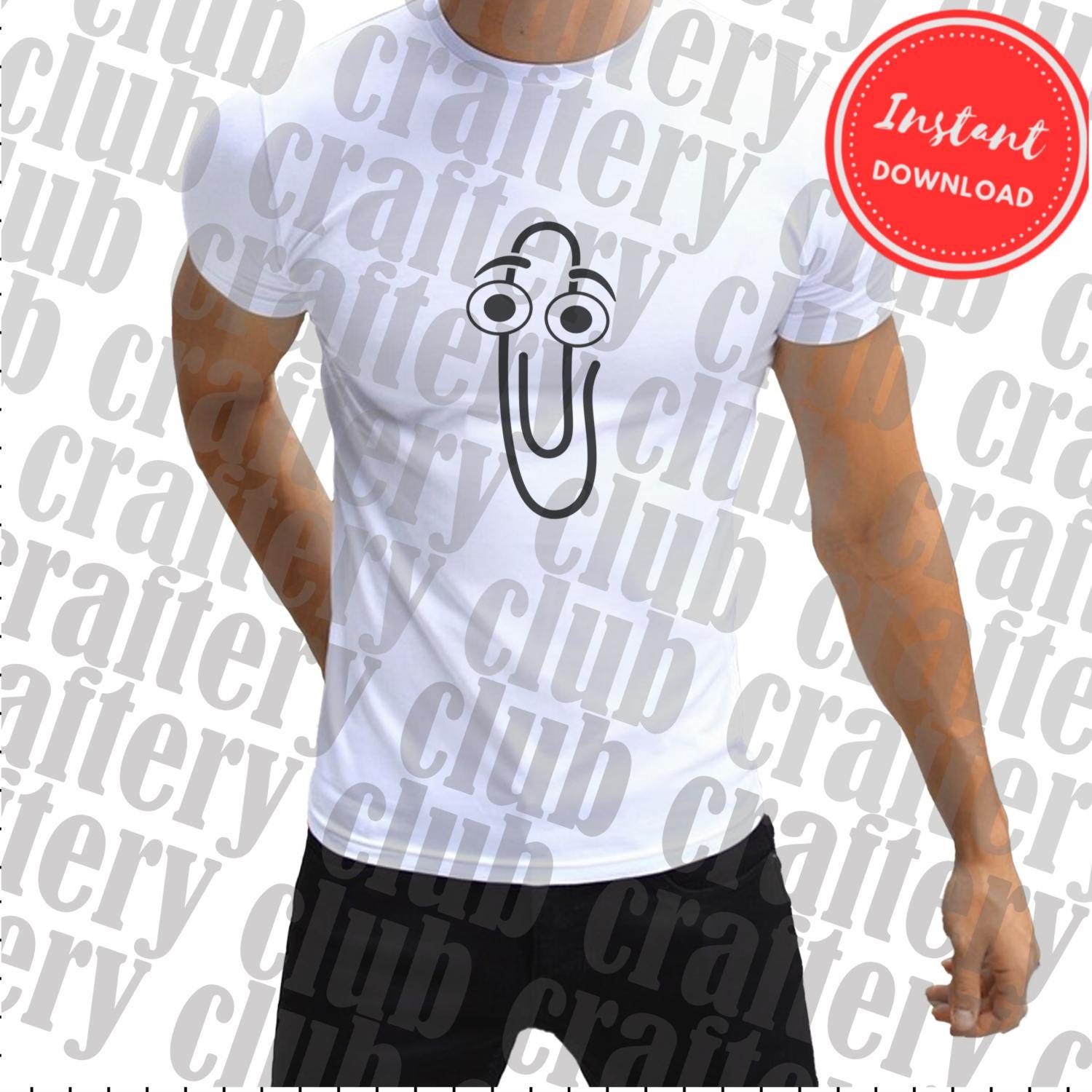 Clippy Virtual Assistant Svg Png Clippy Cricut Cut Files - Etsy