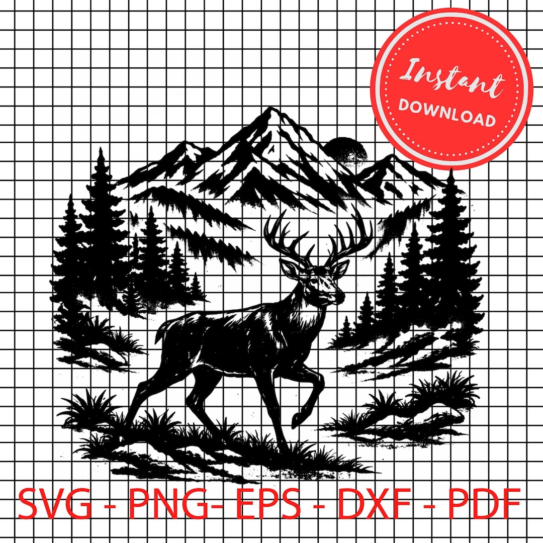 Big Buck Svg Png Deer Buck Png Cricut Cut Files - Etsy