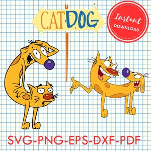 Bundle Catdog svg png cricut cutting