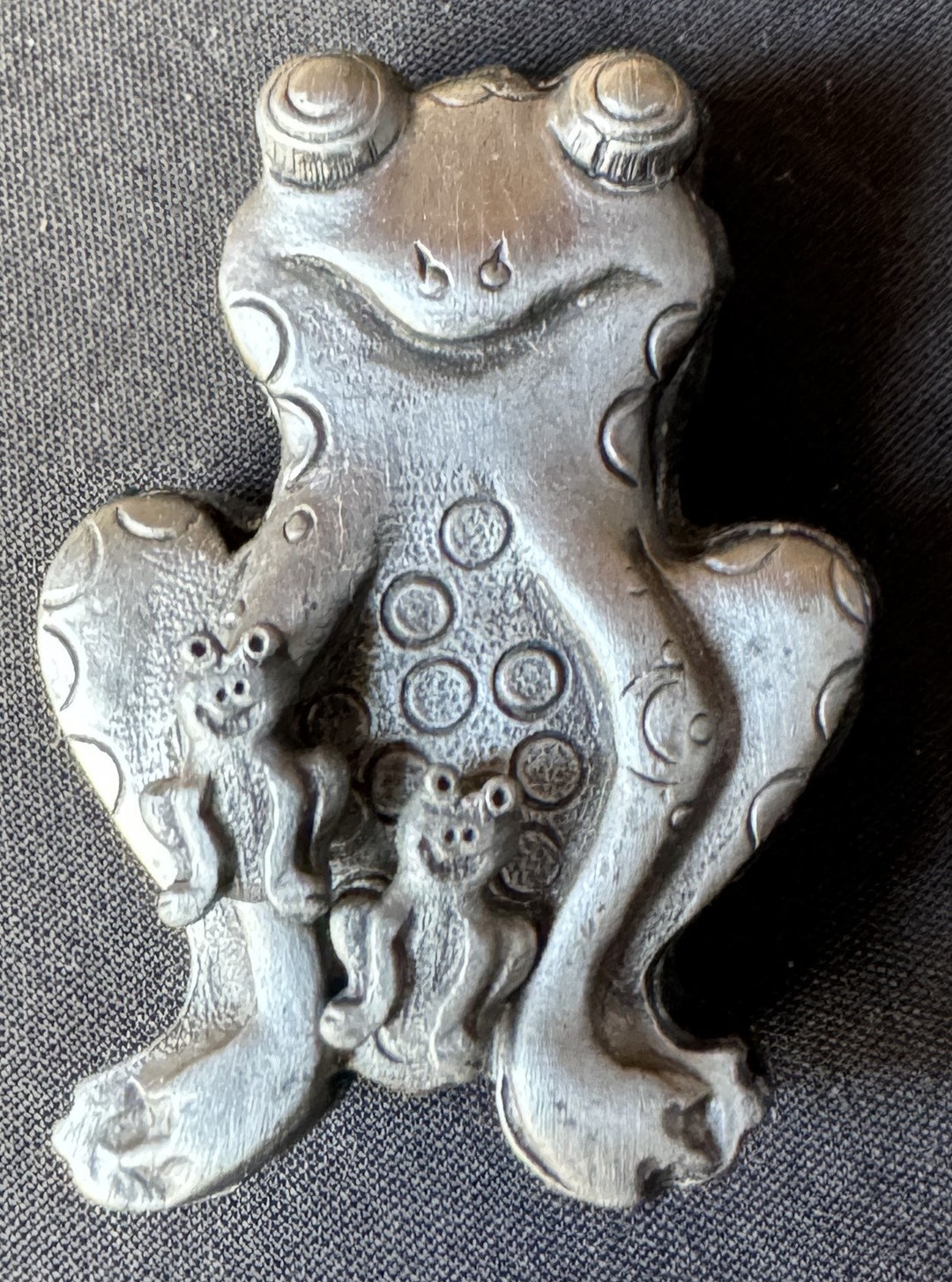 Boîte à Bijoux Et Boucles D'oreilles Tortue En Pewter Torino - Occasion - Mignonne