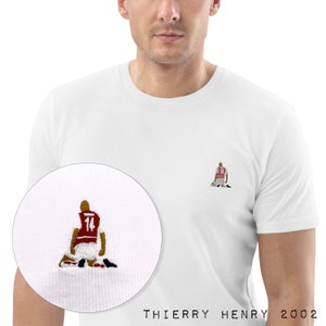 Thierry Henry 2002 Iconic Spurs Goal Celebration Tee - Men&#39;s Arsenal Tribute