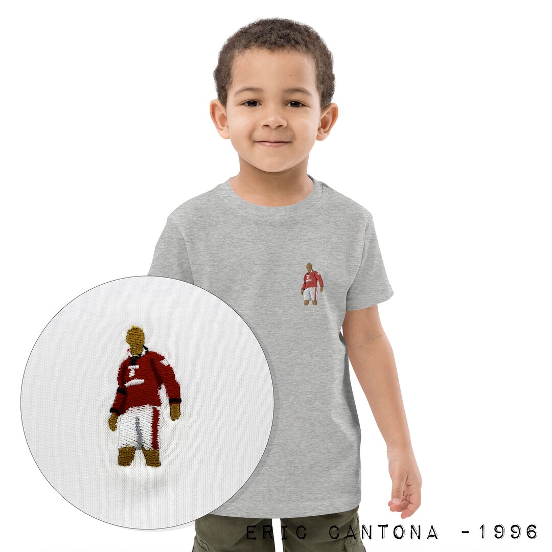 SpielRaum T-Shirt Eric Cantona – Fußball-Legende In 4 Farben 100 824216 - Foto 4