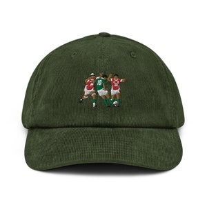 O'Gara's Glory Historic Grand Slam Embroidered Corduroy Cap ireland six nations