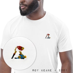Roy Keane Derby Warrior Embroidered - Men's Tee
