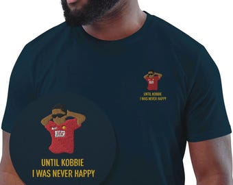 Hasta Kobbie nunca fui feliz Camiseta de algodón orgánico bordada con Kobbie Mainoo Cool Kid