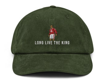 King Cantona '96 Celebration Corduroy Hat Manchester United Legend