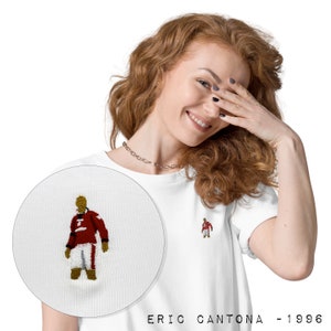 Eric Cantona Iconic Moment-T-shirt dames