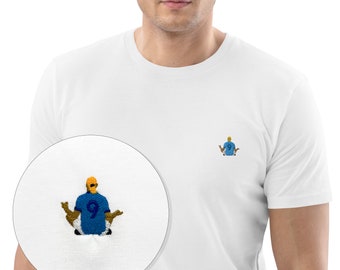 Camiseta de celebración de meditación de Erling Haaland: favorita de los fanáticos de Man City para hombre