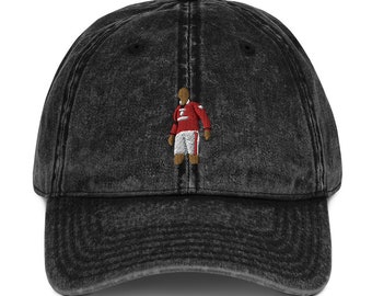 Gorra de sarga de algodón vintage Cantona Legend del Manchester United