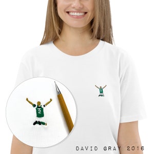 Hibs Women&#39;s David Gray 2016 Cup Triumph Tee - Hibernian&#39;s Glorious Celebration