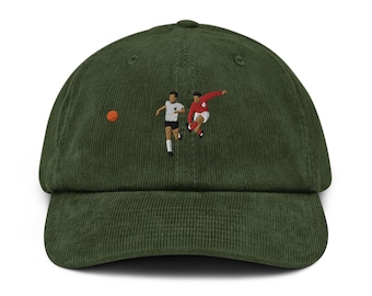 Hurst's 66 Glory World Cup Tribute Corduroy Dad Hat England Football