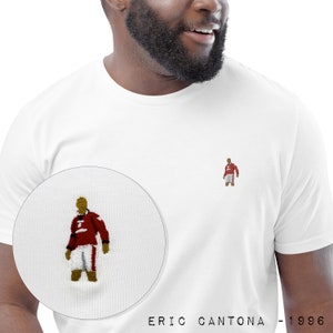 Eric Cantona Legendary Celebration Men's Tee – Embrace Football History