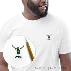 Hibs David Gray 2016 Scottish Cup Final Winner Tee - Men&#39;s Hibernian Historic Moment