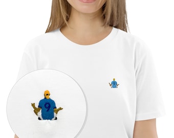 Women's Erling Haaland Man City Celebration Tee - Stylish Supporter Chic