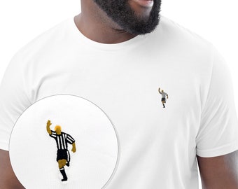 Alan Shearer One-Handed Salute Tee - Men's Newcastle United Legend