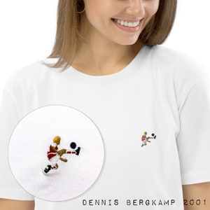 T-shirt Graceful Control pour femme Dennis Bergkamp - Le football poétique d&#39;Arsenal