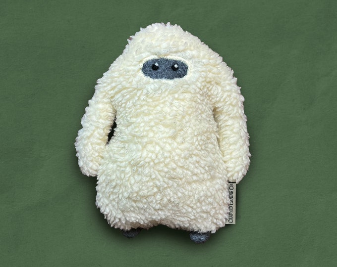 Yeti Dog Toy | Handmade Plush Squeaky Toy