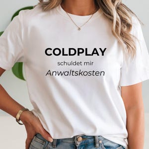 Coldplay 2025 Statement Shirt mit witzigem Spruch – Ironisches T-Shirt über Beziehungen – Geschenkidee für sie & ihn – Unisex Konzert Shirt