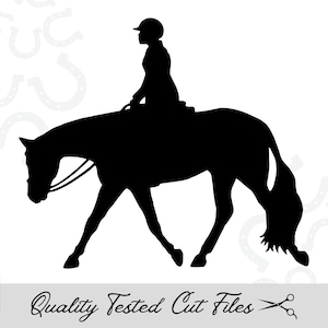 Téléchargement numérique de Svg, Eps, Dxf, Png et Jpg de cheval chasseur, Svg de chasseur sous selle, Svg équestre, découpe Cricut et gravure au laser