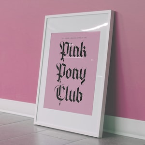 Chappell Roan - Pink Pony Club A2 Poster