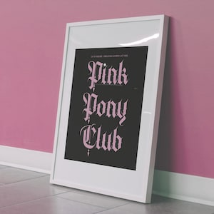 Chappell Roan - Pink Pony Club A2 Poster