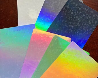 Holo Confetti Sticker sheets - Bundle