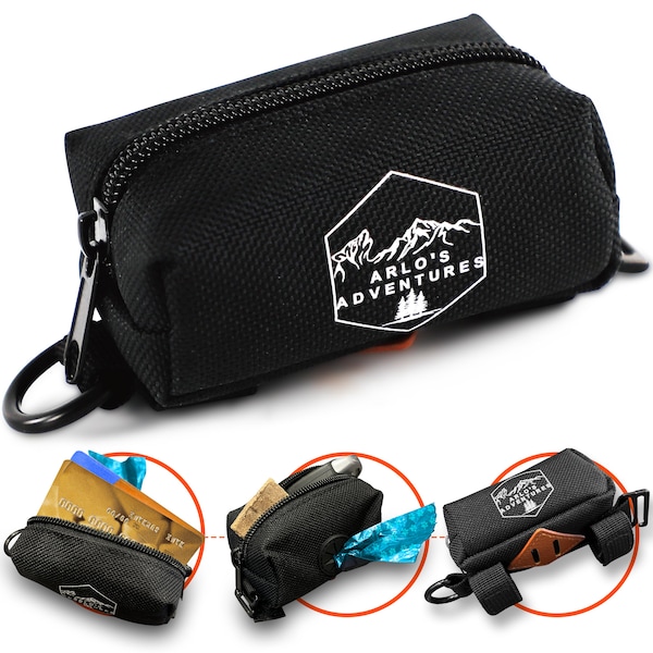 Dog Poop Bag holder, Leash attachment