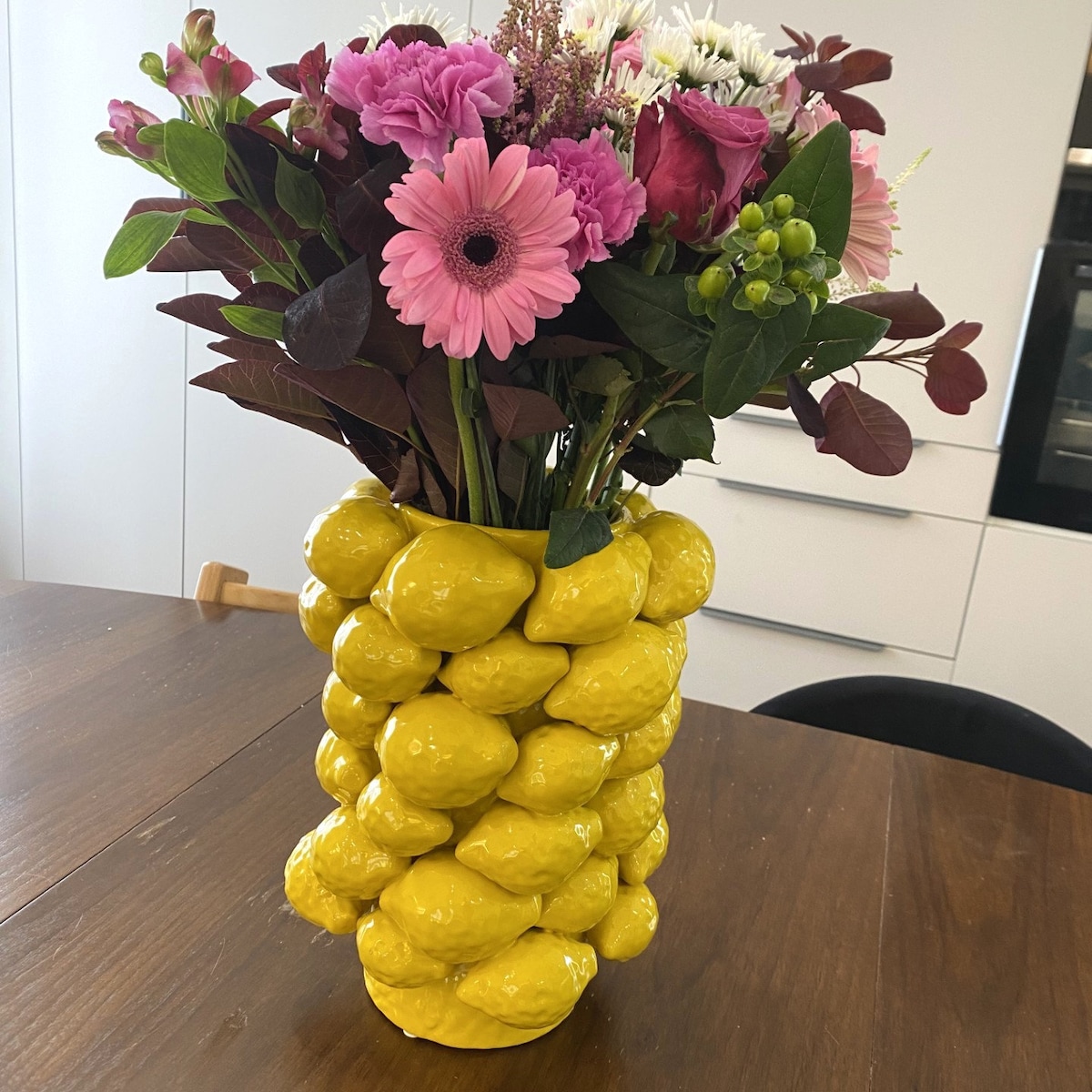 Ceramic vase - LEMONS - POP