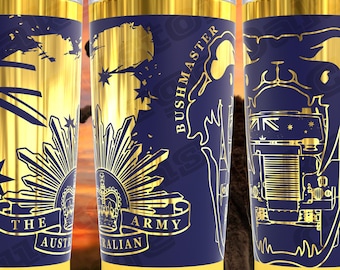 Australian Army 20oz Tumbler wrap SVG file
