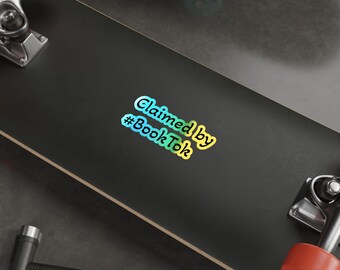 Claimed by #BookTok Holographic Die-cut Sticker