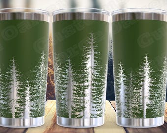 Forest for the Trees 20oz Full Wrap Tumbler SVG File