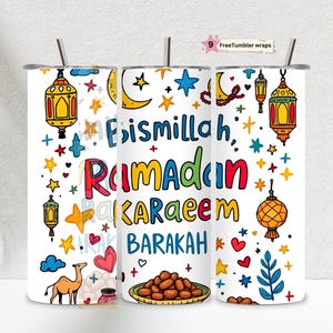 Ramadan Tumbler Sublimation, Ramadan png, Ramadan Kareem Template, Instant Digital Download