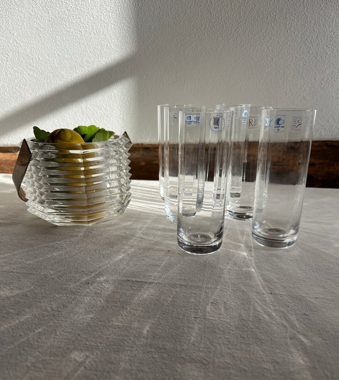 6 Tall Rogaska Crystal Hiball Glasses 80s Yugoslavia Etsy 6 Tall Rogaska Crystal Hiball Glasses 80s Yugoslavia Etsy