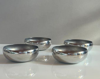 Stainless steel small bowls - Set of 4