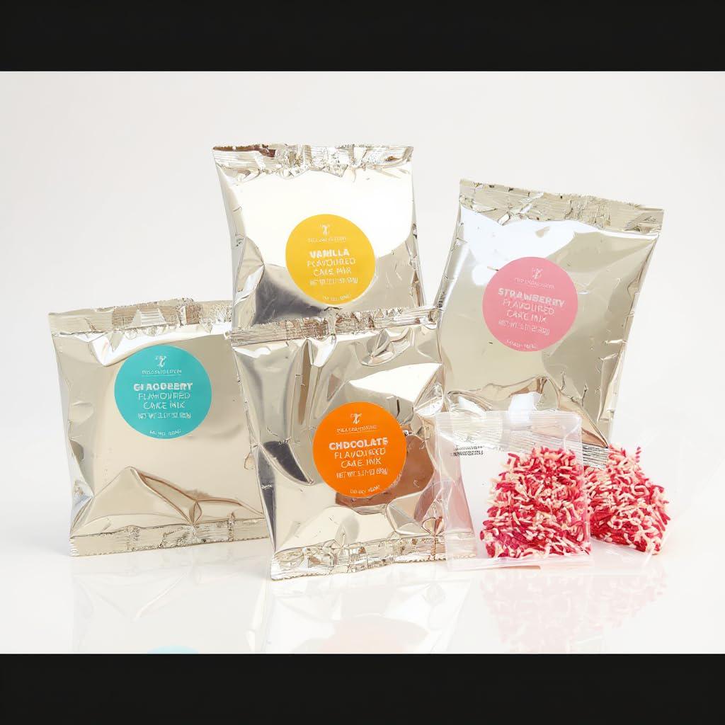 Cake Mix – 4 Pack Cake Mixes Gift Set, Kids Baking Kit With Sprinkles ...