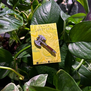 Fantasy Axe Pin