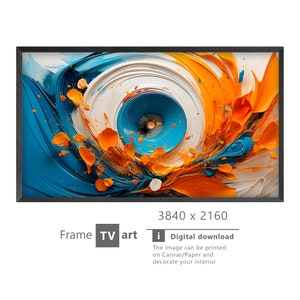 Samsung Frame TV Art, Color funnel, Samsung Art TV, Digital Download for Samsung Frame, Digital Download, Frame TV Art