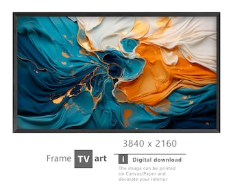 Samsung Frame TV Art, Colored abstraction, Samsung Art TV, Digital Download for Samsung Frame, Digital Download, Frame TV Art