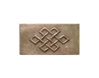 Copper Hammered Sign Tile, Handcrafted Copper Wall Art, Copper Kitchen Backsplash, Copper Artwork