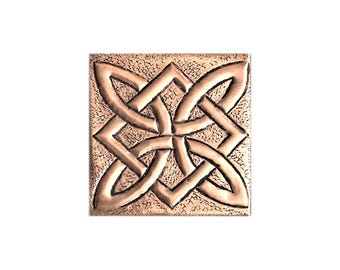 Copper Sign Tile, Metal Copper Decoration Sign, Hammered Handcrafted Copper Wall Art, Wall Decorative Accents